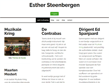 Tablet Screenshot of esthersteenbergen.nl